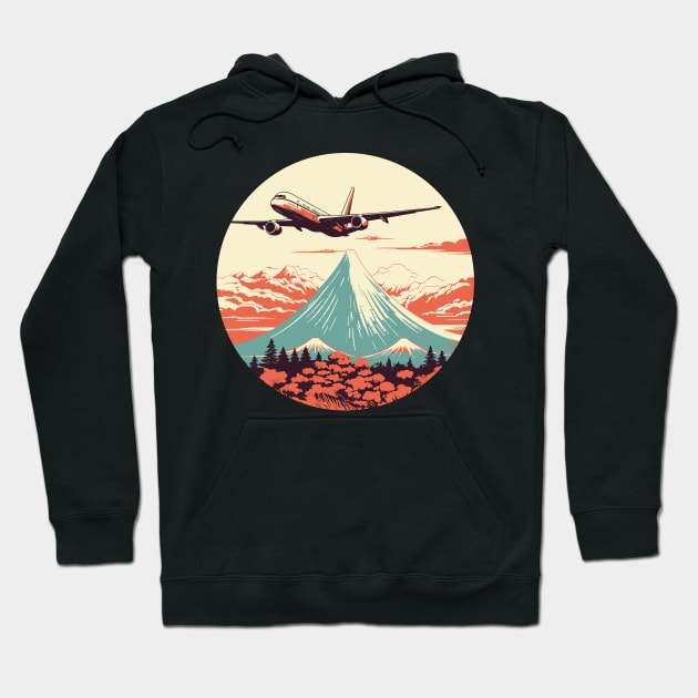 airplane Hoodie by Yopi